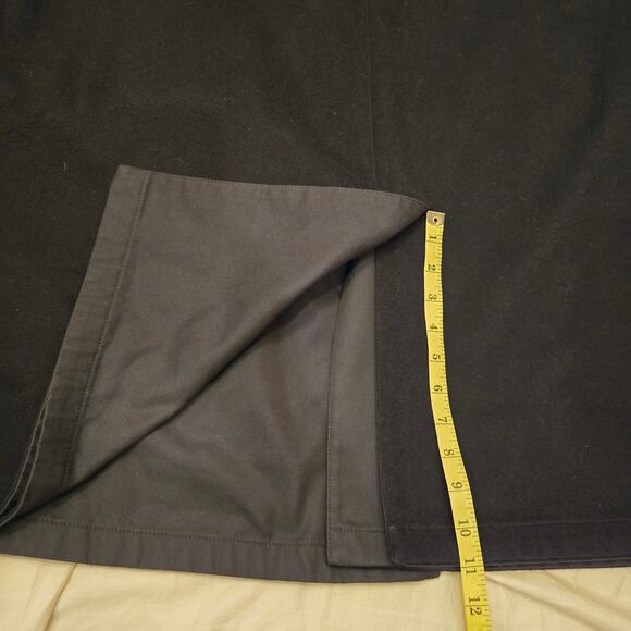 Salvatore Ferragamo Reversible Coat No Size Tag Gray/Black Made in Italy *read* - Picture 9 of 14